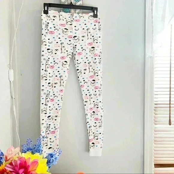 Joe Boxer Girl’s Thermal Ribbed Knit Pajamas, size 12 - Picture 4 of 8